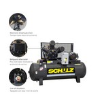 Schulz 932.9337-P | P15120HW60X-3 Premium Piston Compressors